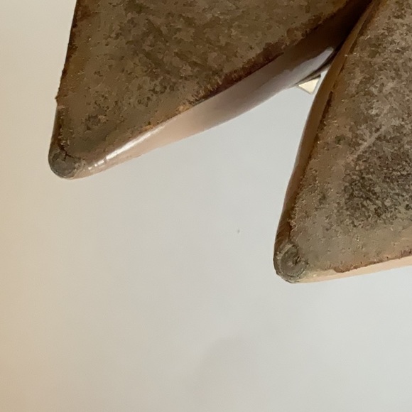 VALENTINO GARAVANI PATENT ROCKSTUD BALLET FLATS - Picture 4 of 6